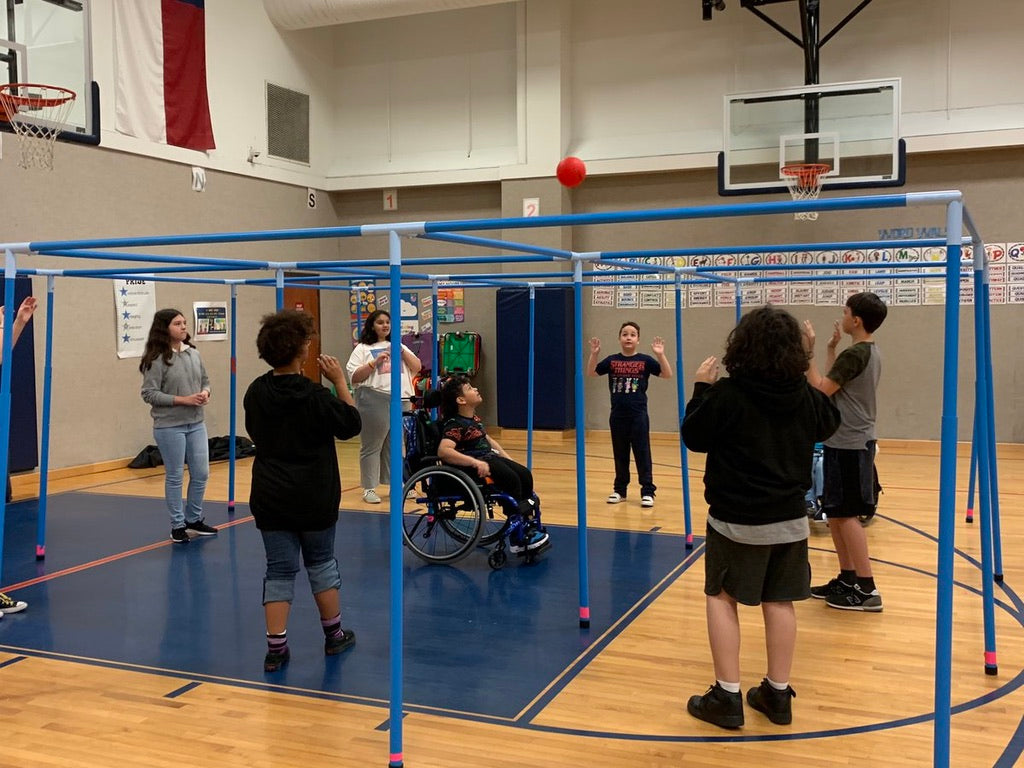 Inclusive PE Class Ideas for Every Student – 9 Square in the Air