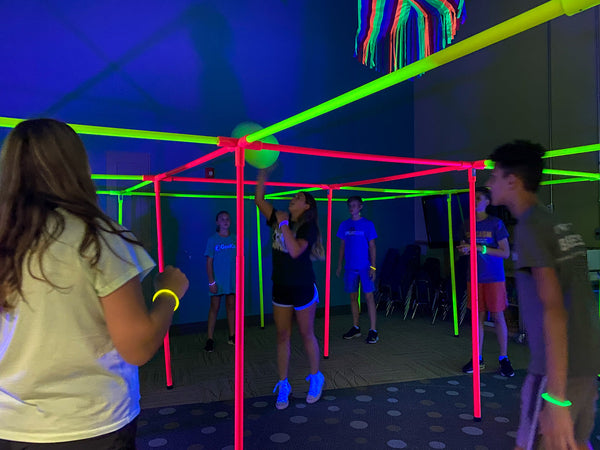 Glow Night: A Glow-in-the-Dark 9 Square in the Air Camp Night