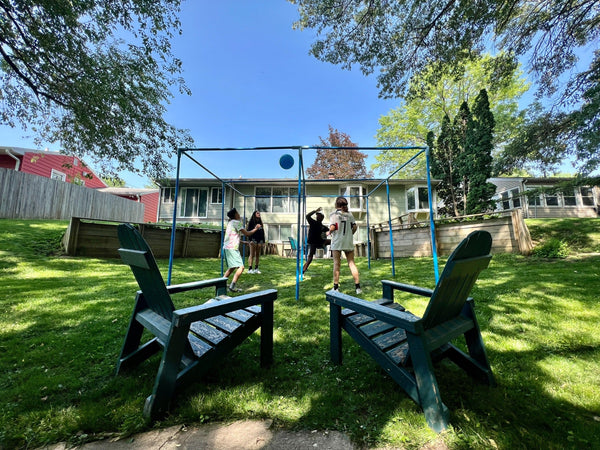 Family Fitness With 4 Square in the Air Brings Your Family Together