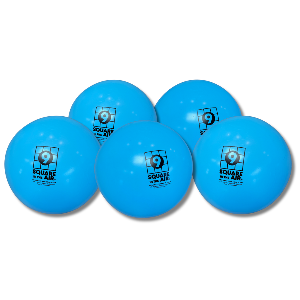 Official 9 Square In The Air Ball Pack (pack of 5)
